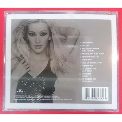 MY KIND OF CHRISTMAS by CHRISTINA AGUILERA (CD, 2000 - USA - BMG) “BRAND NEW”