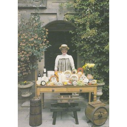 Wensleydale Cheese Creamery Dairy Gayle Lane Hawes Yorkshire Postcard