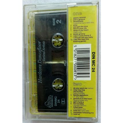 4 VINTAGE CASSETTES GLAM, RAVING, HARDCORE & MEGA-HITS IN EXCELLENT CONDITION
