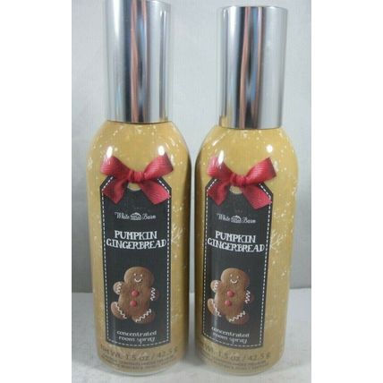 2 Bath & Body Works Home Room Spray Concentrated 1.5 oz Pumpkin Gingerbread