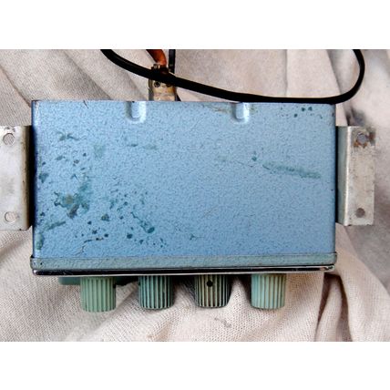 Police PYE Vangard / AM10 1960’s Control Box & Speaker For Motorbike & Car