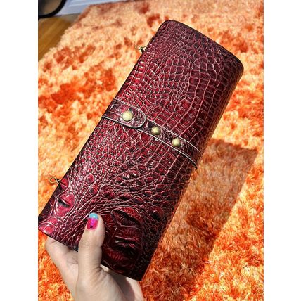 Olga Berg Clutch Womens Handbag