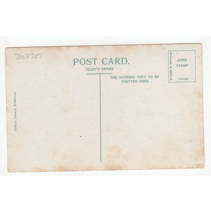 Anthony Etricke Coffin Wimborne Minster Dorset Postcard Tilley's
