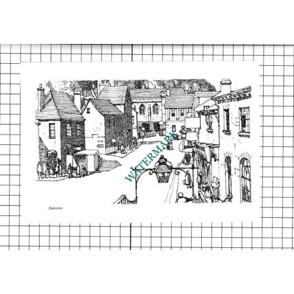 Dulverton Somerset - 1980's Cutting / Print