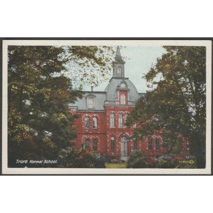 Normal School, Truro, Nova Scotia, 1932 - Valentine's Postcard