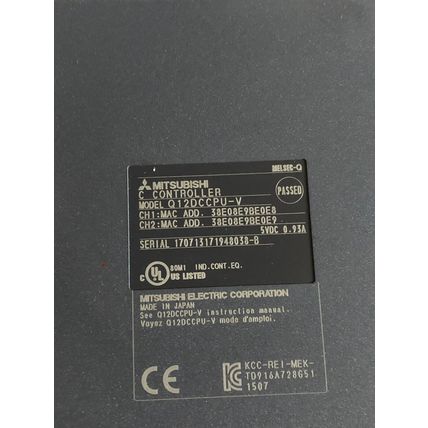 NEW MITSUBISHI Q12DCCPU-V C CONTROLLER,QJ71MES96IT,Q12DCCPU V,SJ