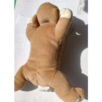 VTG, Toy Factory Bulldog, Brown, 9 in Long