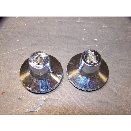 1965 DODGE DART RADIO KNOBS OEM