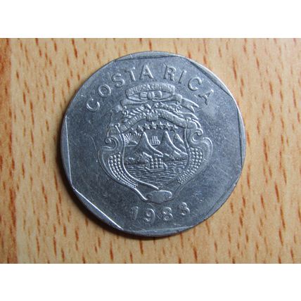 Costa Rica 1983 10 Colones Coin