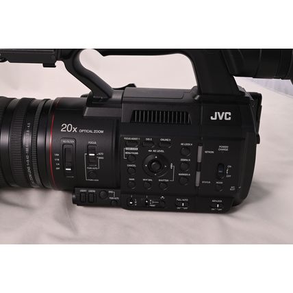 JVC GY-HC500U, 1" CMOS 4K Professional Camcorder, with accessories – Only 68Hrs