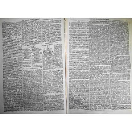 Illustrated London News, July 30, 1859. Railway Map of Lower Egypt; Mantua; etc