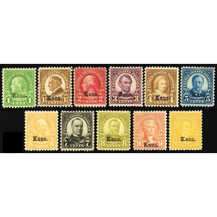 658-68, Mint Mix NH or LH Stamps - SCV $294.75 - Stuart Katz