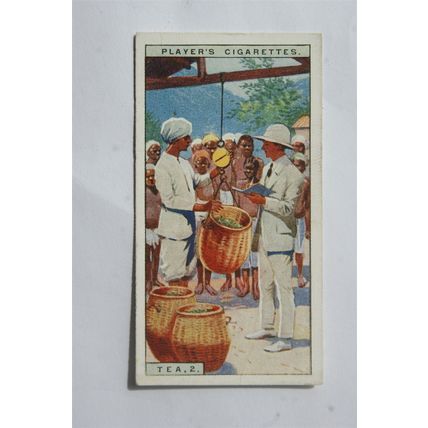1928 Players Products of the World No. 44 tea 2 Ceylon
