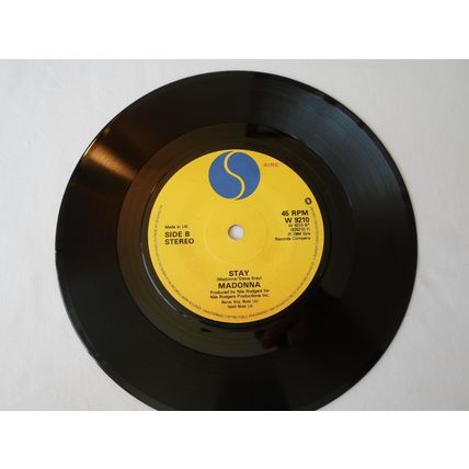7"MADONNA 1984. LIKE A VIRGIN SIRE. W9210. W929210-7. STAY.PAPER LABEL,NEAR MINT
