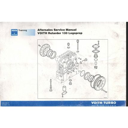 Voith Retarder 133 Aftersales Service Manual Training CBTD9801 53264110 PDF
