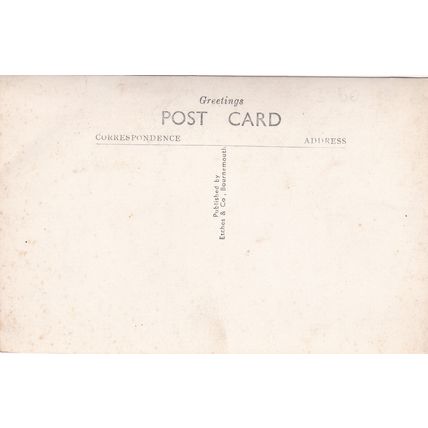 EC762 CANFORD CLIFFS. PRINTED POSTCARD