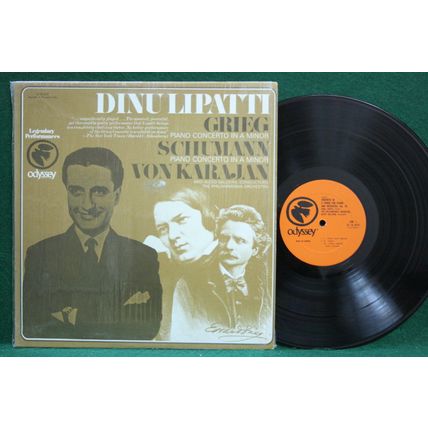 Lipatti/Karajan/Galliera - Grieg: Concerto/Schumann: Concerto - 32 16 0141 - EX+