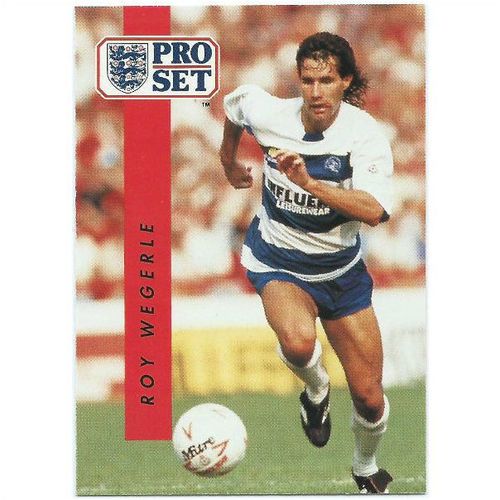 1990/1991 Pro Set Footbal - #188 - Roy Wegerle
