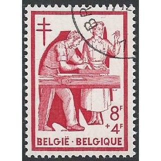 Mi 1052: 5 Fr. + 4 Fr. Campaign Against Tuberculosis: Employment after Recovery.