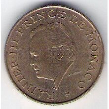 MONACO 10 FRANCS 1982