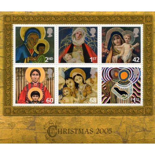 Great Britain 2005 Christmas Miniature Sheet Unmounted Mint NHM SG 2588 stamp