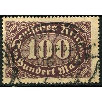 1922 Michel 219 - fine used (o) - wmk. Diamonds
