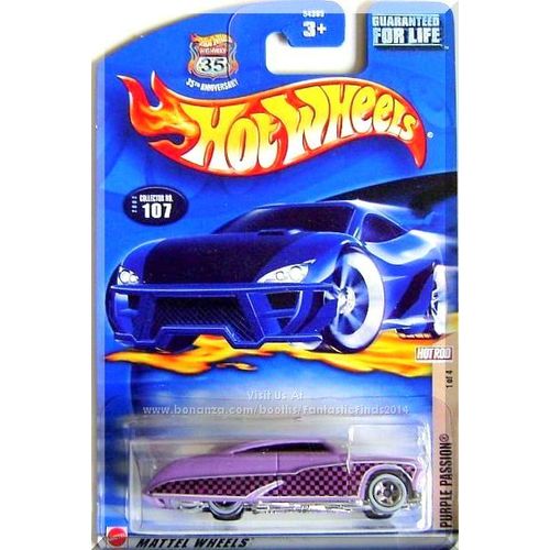 Hot Wheels - Purple Passion: '02 Hot Rod Magazine Series #1/4 - Collector #107