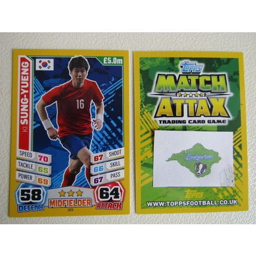 Match Attax 2014 Brasil World Cup Football Cards132-139 G Variants (EB2)
