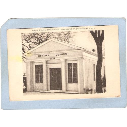 Rhode Island East Greenwich Kentish Guards Cradle Of Colonial Leadership~353