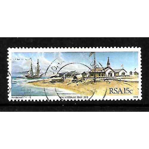 SOUTH AFRICA 1977 15c WALVIS BAY SG 439 FINE USED#