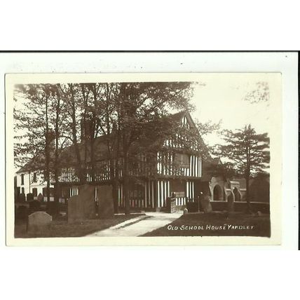 Warwickshire BIRMINGHAM YARDLEY Old School House Postcard