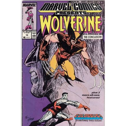 MARVEL COMICS PRESENTS ' WOLVERINE ' # 10