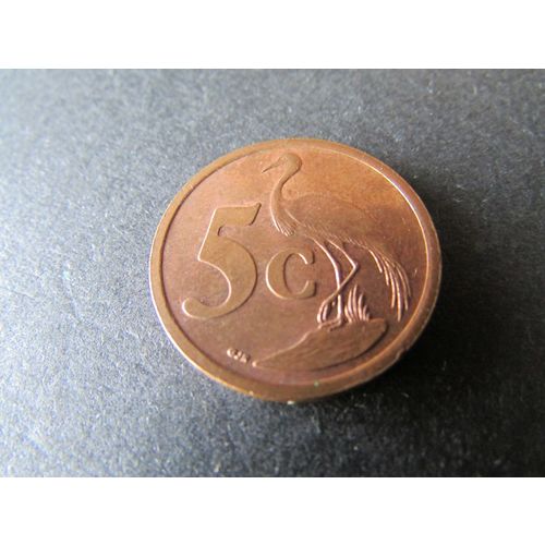 2006 SOUTH AFRICA FIVE CENTS FREE POST. O
