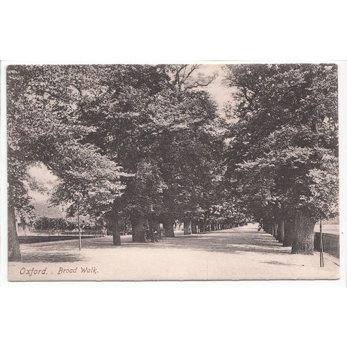 Broad Walk Oxford Oxfordshire Postcard