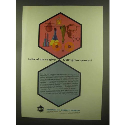 1965 Universal Oil Products Company Ad - Grow-Power