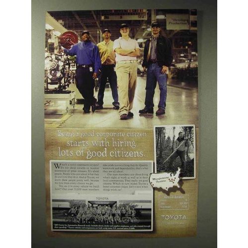 2006 Toyota Car Ad - Hiring Lots of Good Citizens