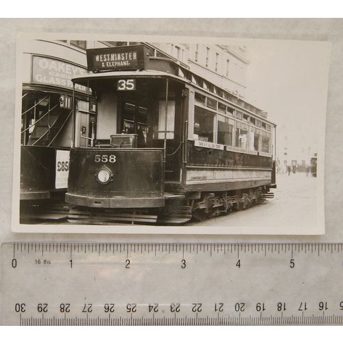 Photo London Tram no.558