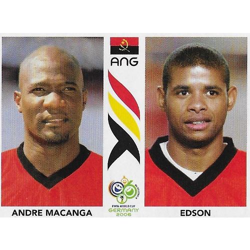 Panini's FIFA World Cup Germany 2006 Stickers: No.306 - André Macanga / Edson