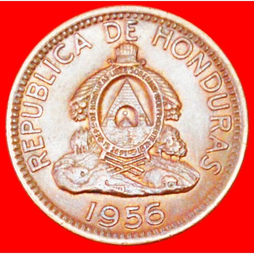 USA (1939-1956): HONDURAS ★ 2 CENTAVOS DE LEMPIRA 1956! LOW START ★ NO RESERVE!