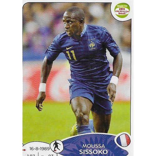 Panini's Road to FIFA World Cup Brazil 2014 Stickers: No.99 - Sissoko (Moussa)