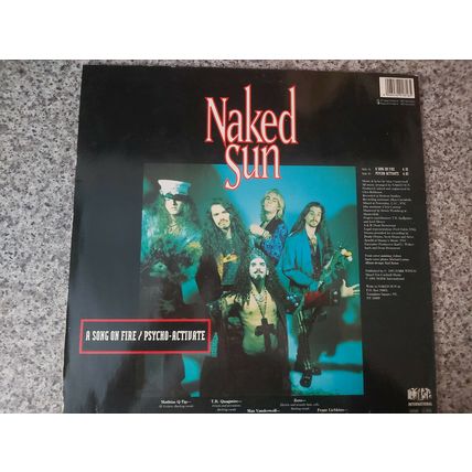 Naked Sun ‎– A Song On Fire (N 0181-6) 1991 (EP)