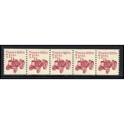 2127 7.1c Tractor Very Fine MNH Dry Gum PNC 1/5 X0723