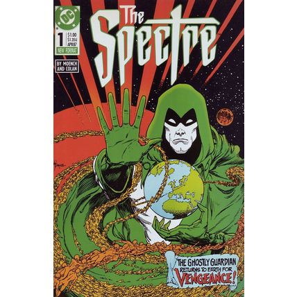 Spectre #1 p18 (1987) Colan Spectre returns to earth -Birth Page Winston Scullis