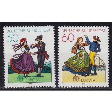 GERMANY BUND [1981] MiNr 1096-97 ( **/mnh ) CEPT