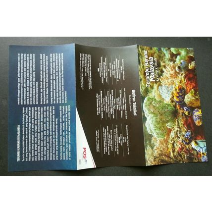 Malaysia Living Corals 2013 Underwater Life Reef Animal Marine (FDC pair)