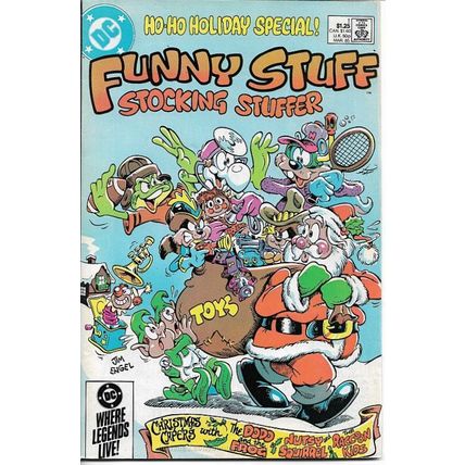 Funny Stuff Stocking Stuffer #1 (1985) *DC / Holiday Special / Raccoon Kids*