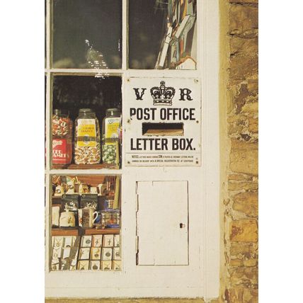 Blanchland Letter Box Northumberland Royal Mail Pillar Box 1970s Postcard