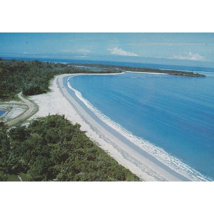 Natadola Beach Fiji Viti Levu Postcard