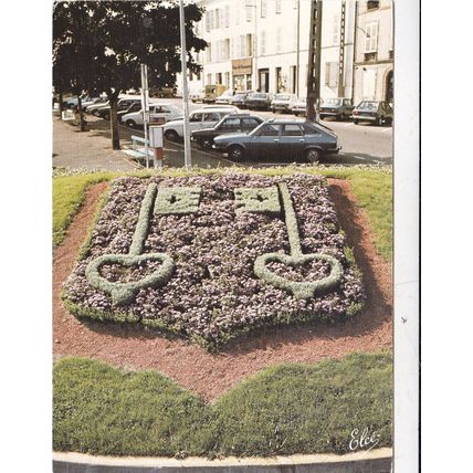 Mont de Marson blason des cleffs France Postcard posted 1988 VGC