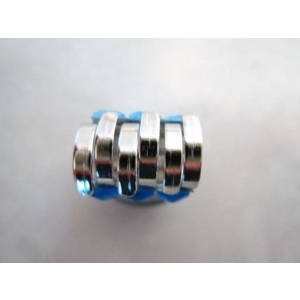 Tiny mini silver metal hair claw clip with rhinestones your color choice (set
